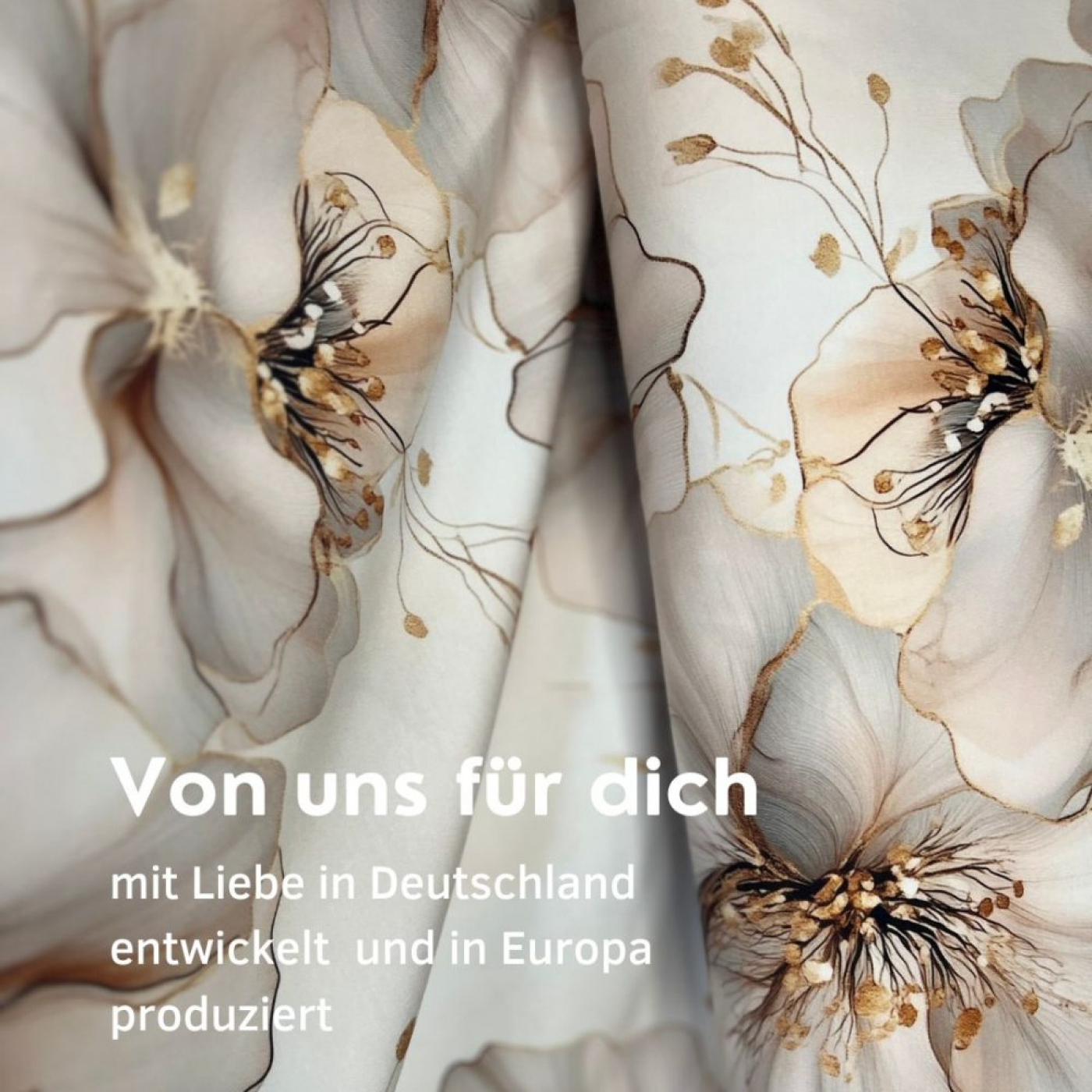 Reststück 200 cm, Bio Viskosejersey mit Überbreite (Stoffbreite ca. 170 cm): Eigenproduktion Traumstoff von Graustufen-Stoffe